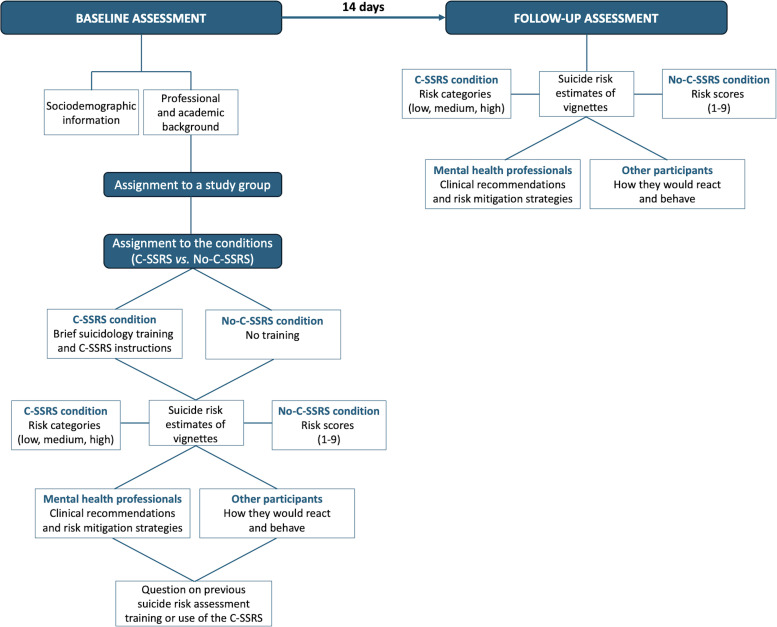 Figure 2. Conceptual framework of the CARE study showing the baseline and follow-up assessments.